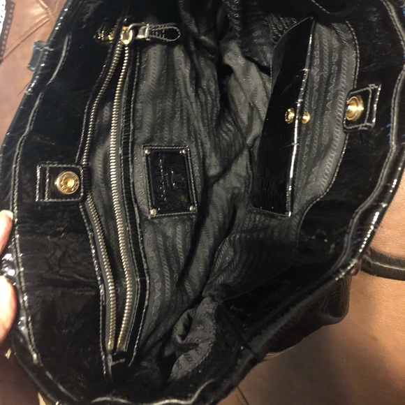 Authentic Prada Nylon & Patent leather tote - Picture 7 of 8